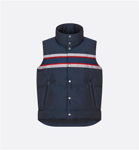 DiorAlps Puffer Vest Blue Three